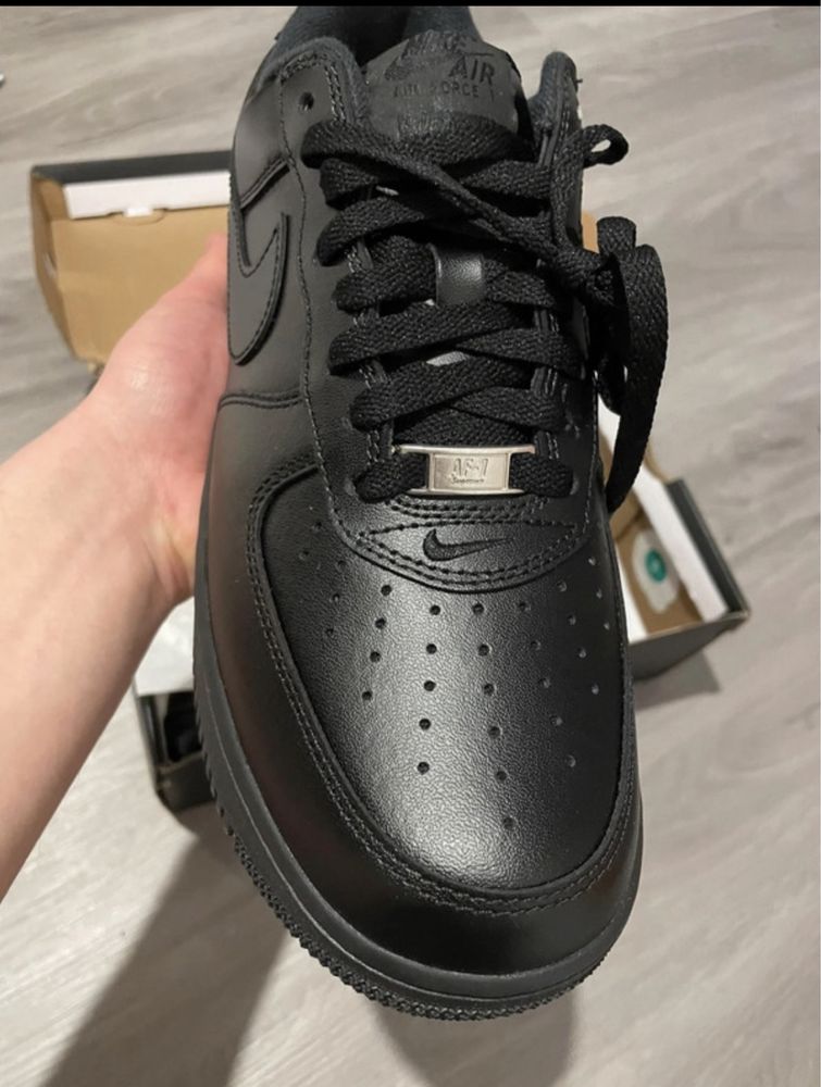 Air force 1 Supreme Triple Black