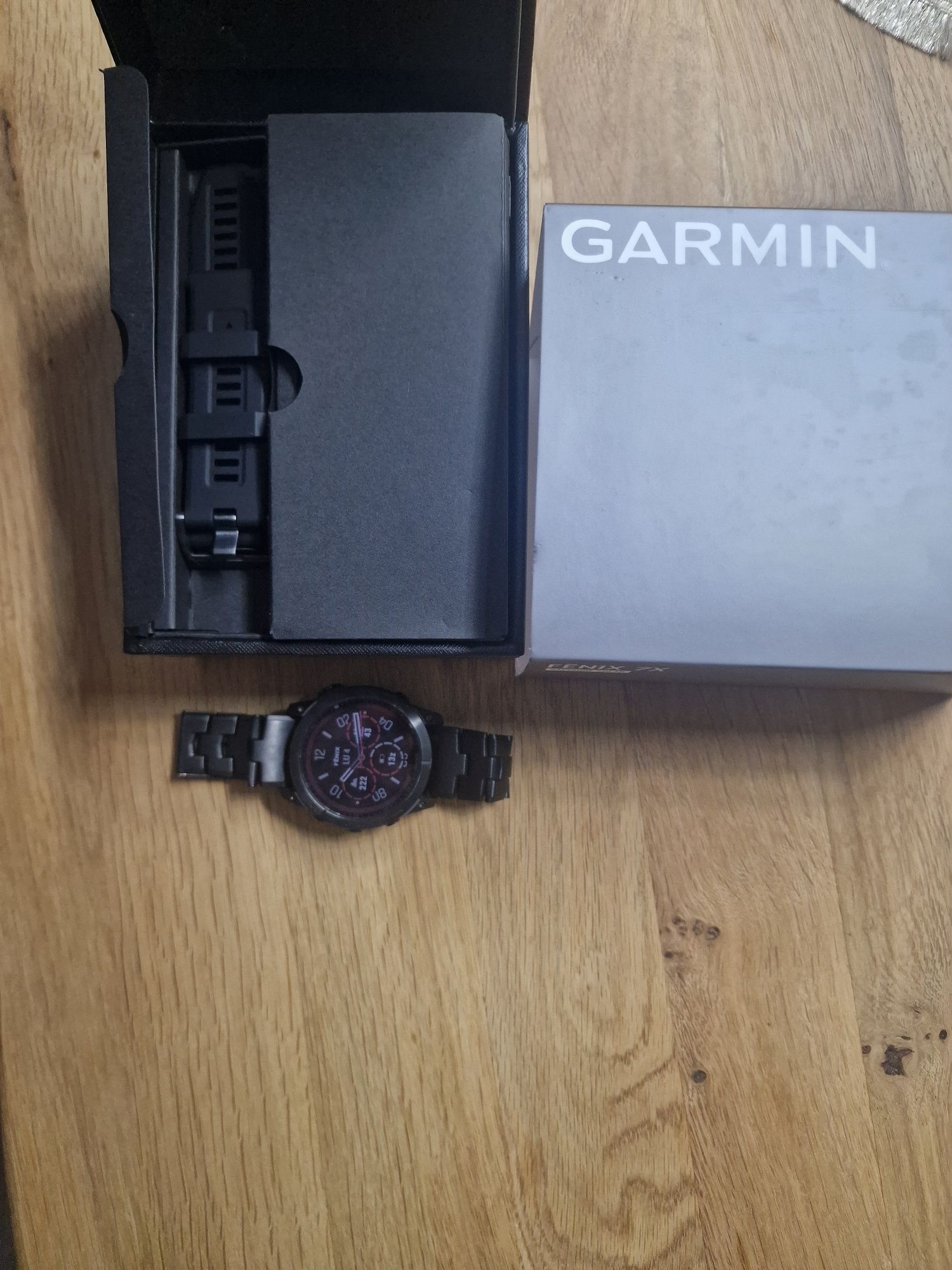 Ceas Smartwatch Garmin Fenix 7X Sapphire Solar, 51 mm