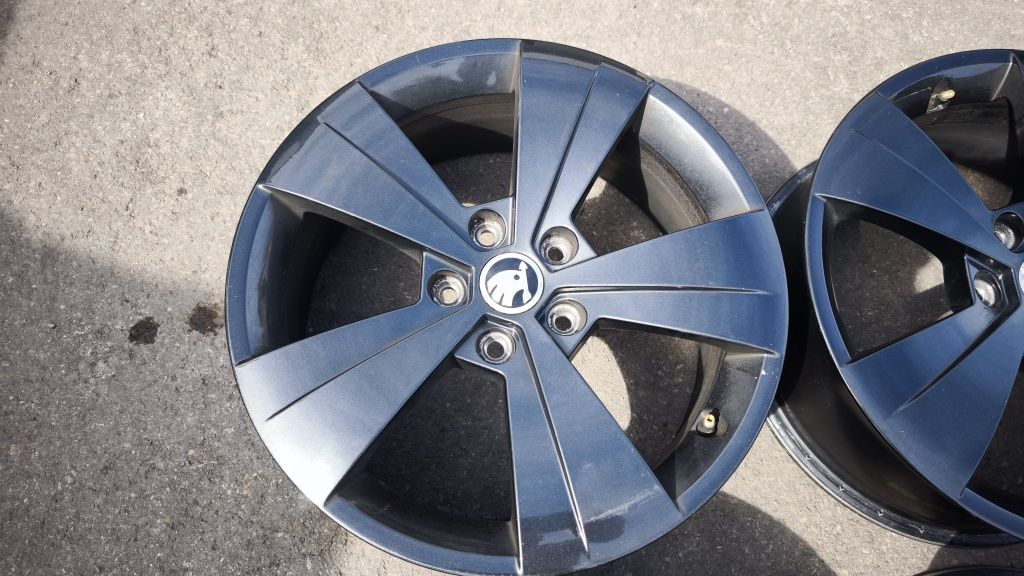 Джанти 17ки 5x112 ronal skoda superb 3