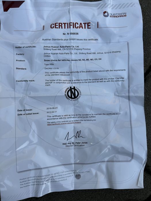 Lanturi camion cu omologare,noi