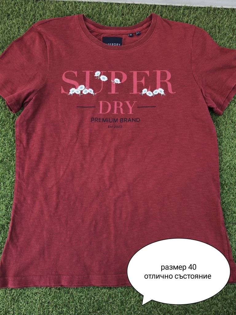 Лот дамски тениски Superdry XS, S и M