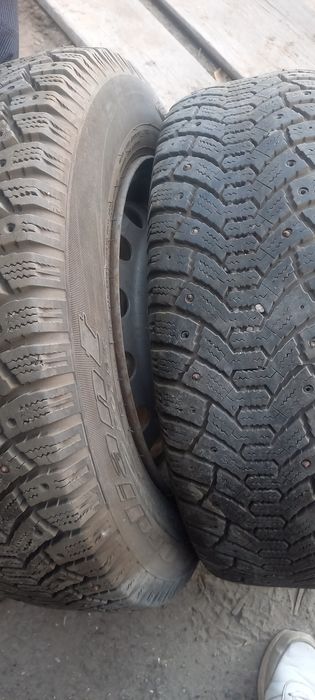 Шины зимние б/у.