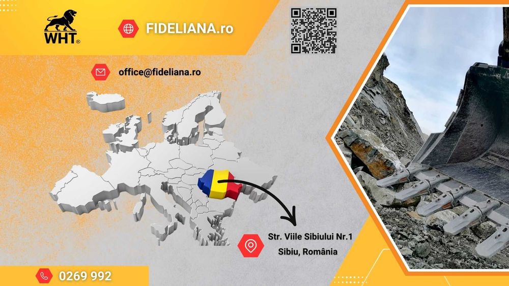 Cupa excavat cariera utilaje 30 - 45 tone