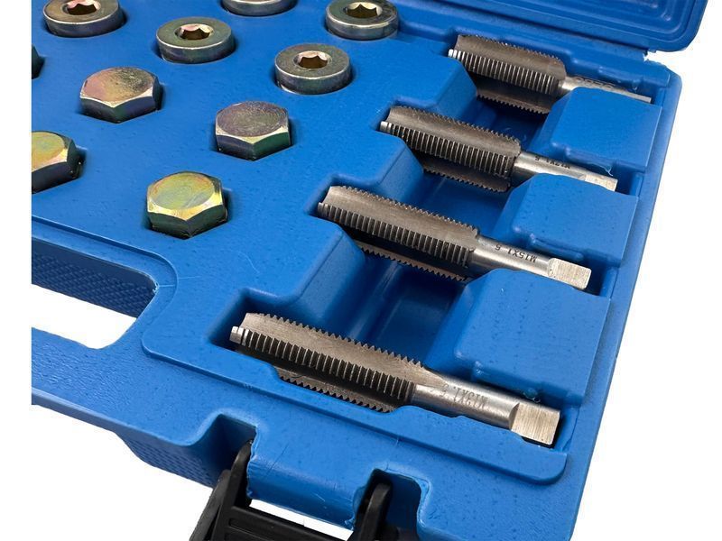 Комплект за ремонт и смяна на пробки m13-m15-m17-m20 gebo tools