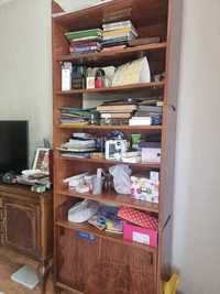 Книжный шкаф лакированный