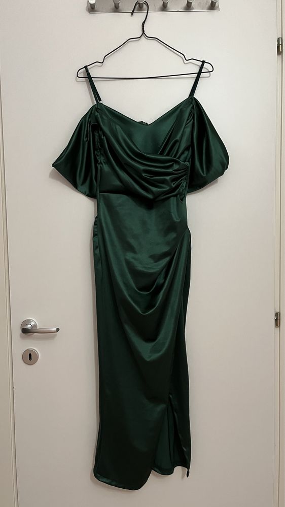 Rochie de seara verde smarald