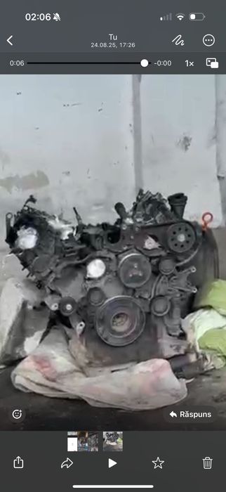 Vând motor (defect) Audi q7 3.0 tdi v6. Cod. CASA 2008