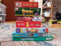 9 seturi puzzle copii 3-5 ani