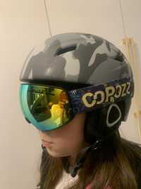 Шлем и очки горнолыжные детский 5-10 лет