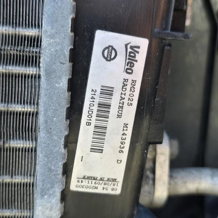 Trager complet cu ansamblu radiatoare Nissan Qashqai J10 1.6 benzina