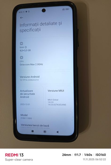 Vând telefon Xiaomi redmi 10
