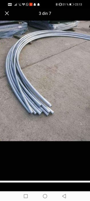 Tabal plasă țeavă arcade solar