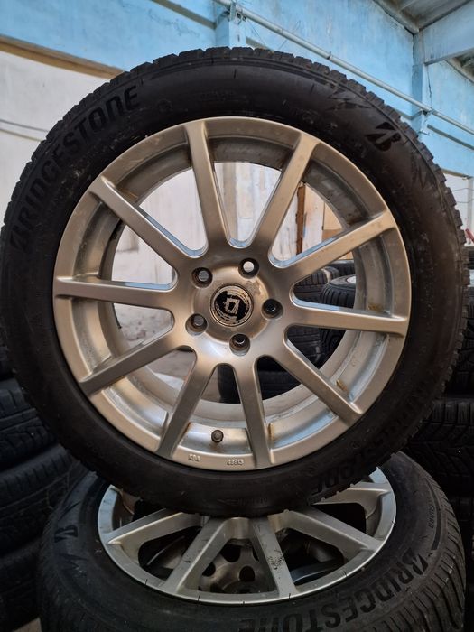 5х112 17 цола джанти Diewe със зимни гуми 205/55R17 BMW/Audi/VW