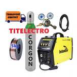 Aparat sudura MIG 190 + tub 8L PLIN corgon + reductor + sarma 5kg