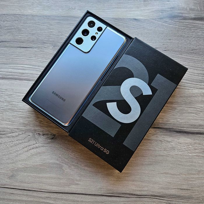 Новый Galaxy S21 Ultra  12GB/256GB Silver