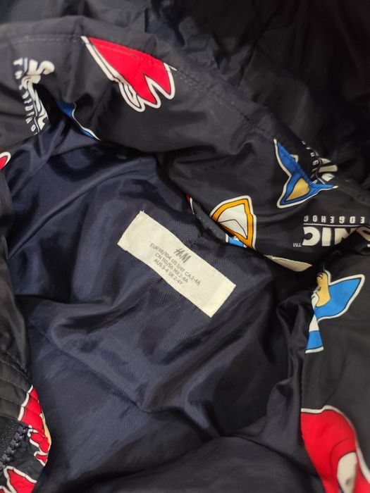 Geacă H&M tematica Sonic mărimea 2-4 ani