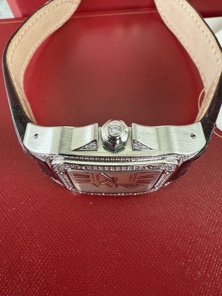 Cartier Santos 100 Diamonds