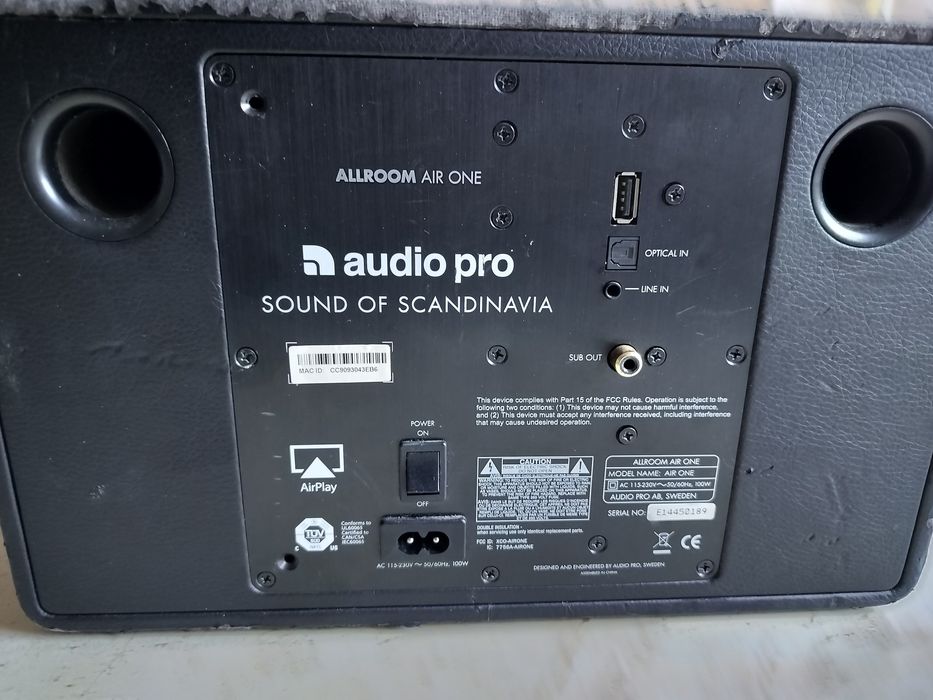 Audio pro allroom Air one