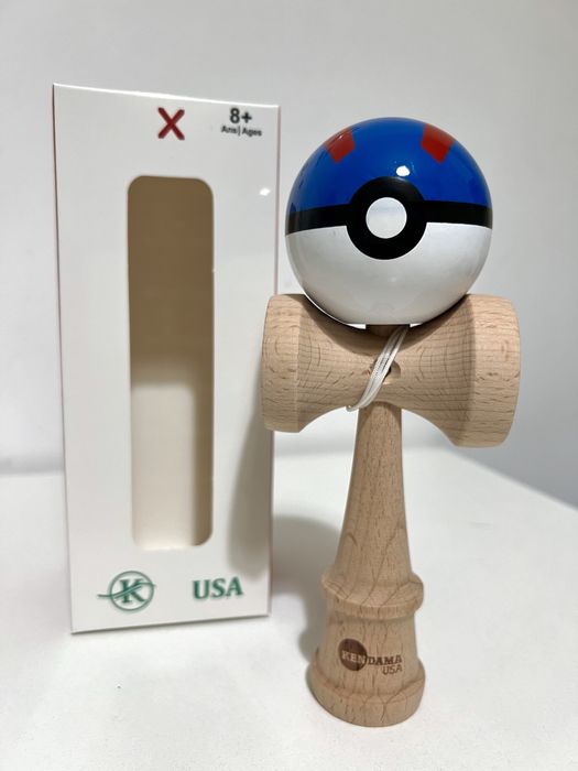 Kendama USA x Pokemon - Bilă Pokeball Lucioasă