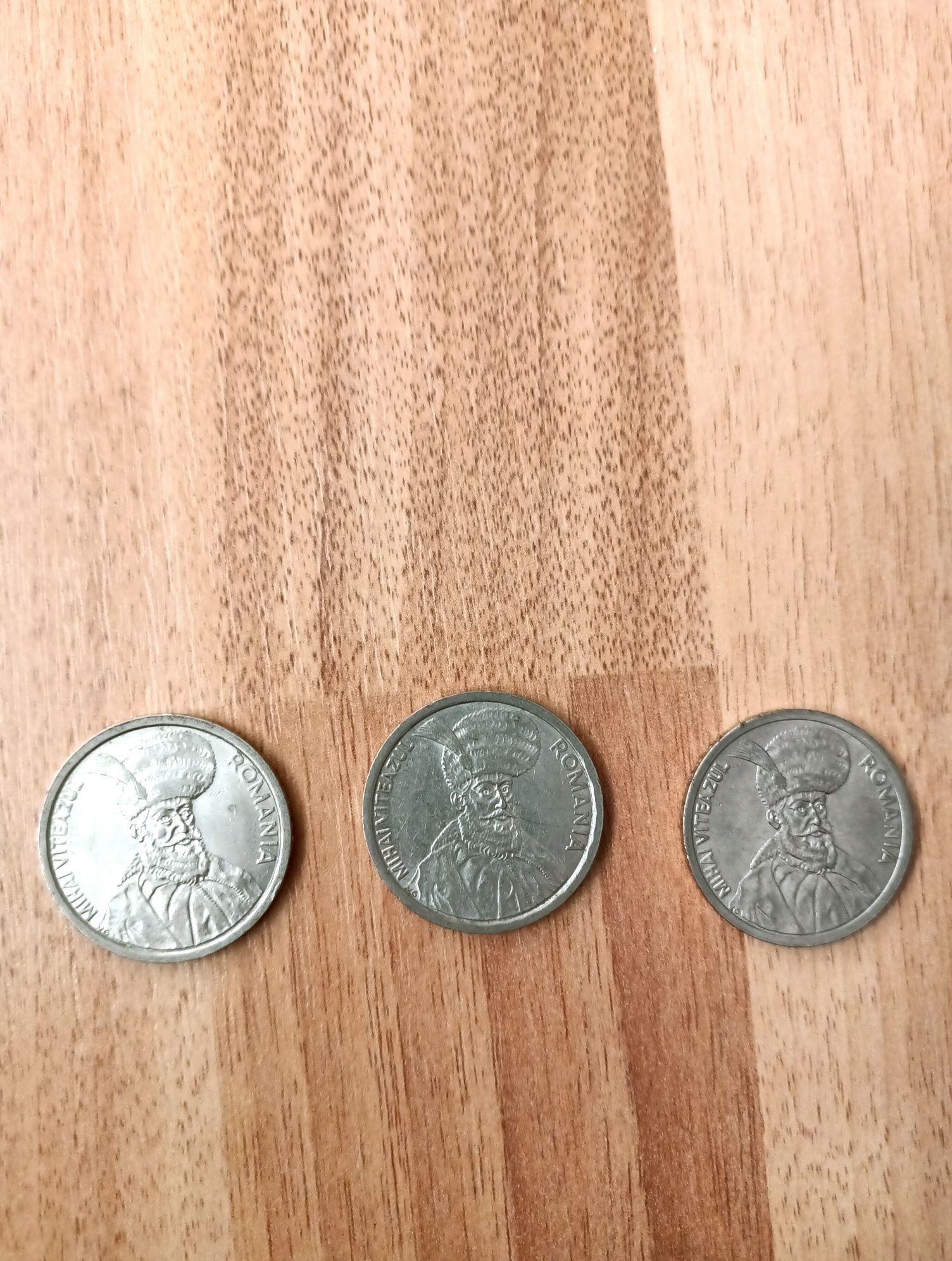 Set 3 monede 100 lei 1992, 1993, 1994