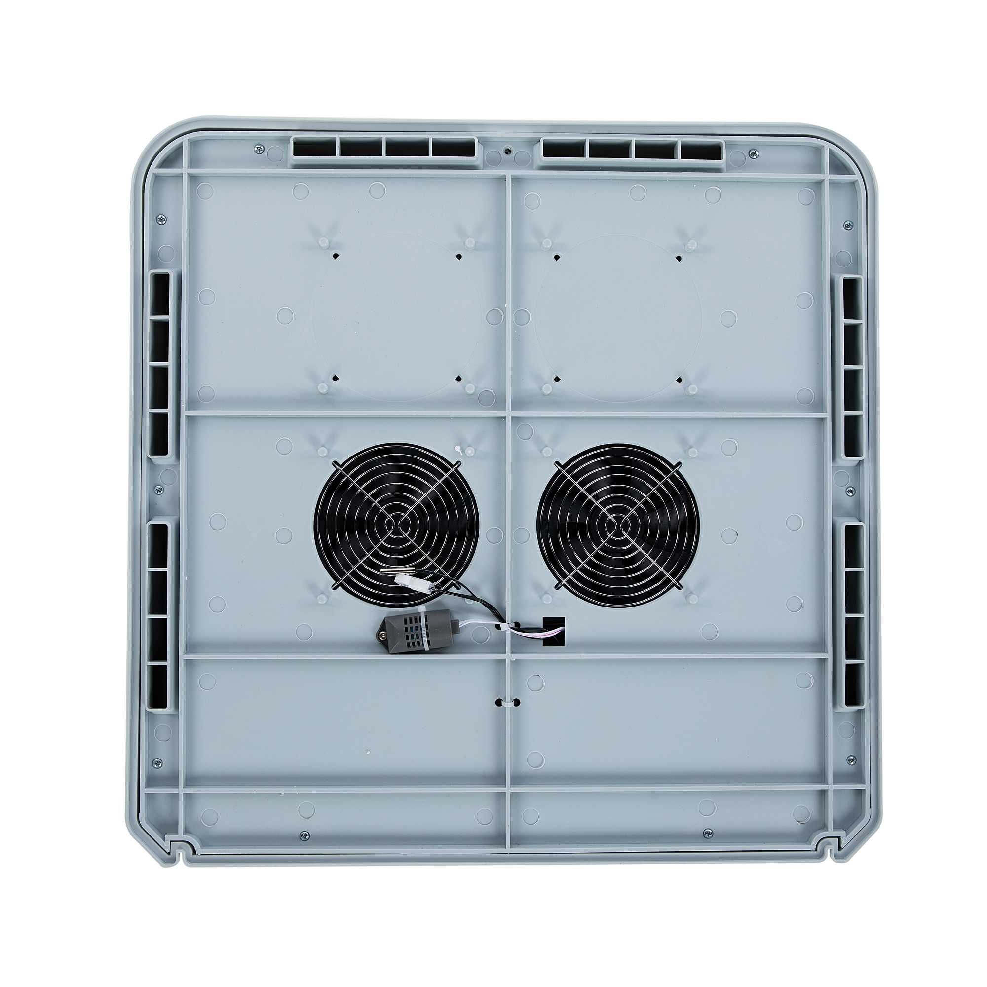 Incubator electric  capacitate 128 oua, 2 etaje, alimentare 220V/12V