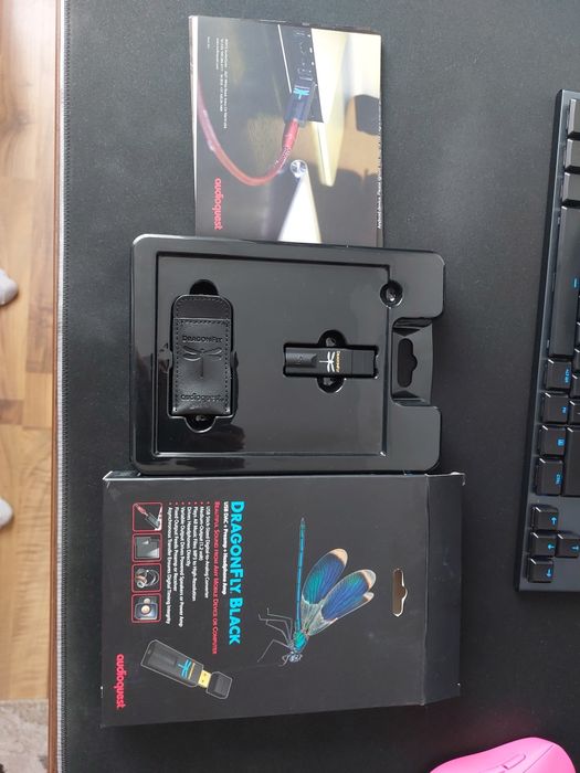 Amplificator casti DAC AudioQuest DragonFly Black v1.5