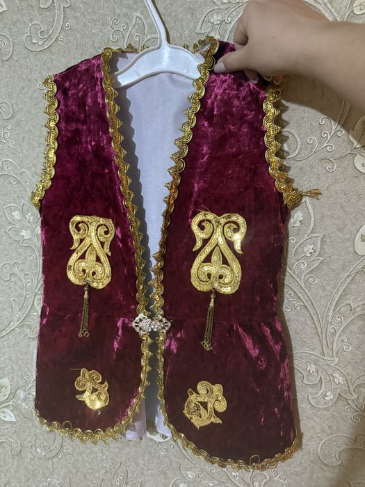 Жилетка казахская для девочки