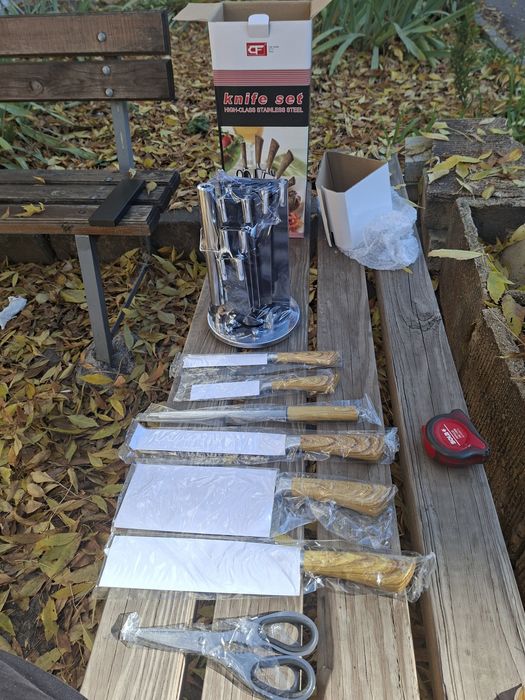 Комплект кухненски луксозни ножове