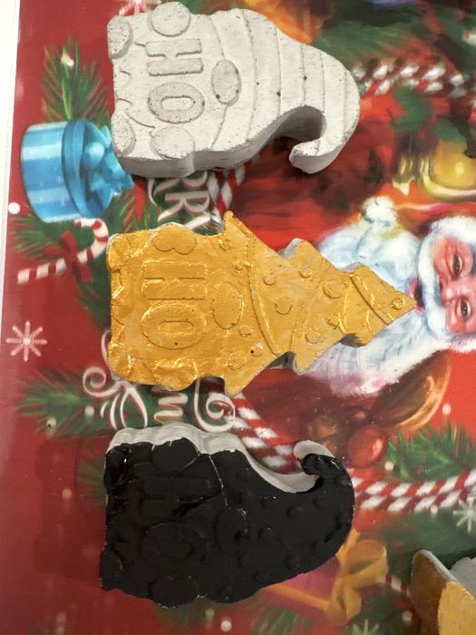 Vand cadouri de craciun hand made. Mos craciun Aranjament Brad Bradut