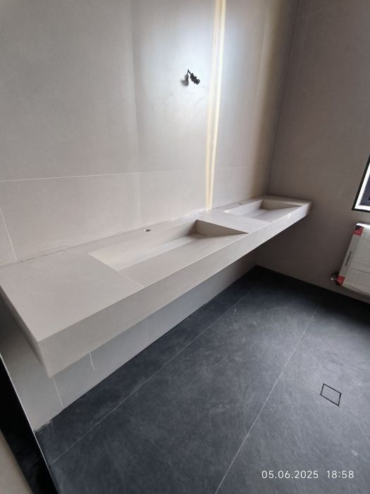 Раковина из керамогранита