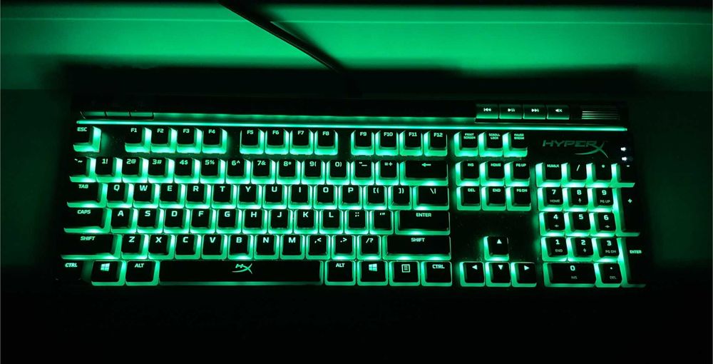 Tastatura Gaming mecanica HyperX Alloy Elite 2 HX Red, USB, negru