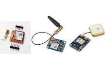 Платка SIM800L GSM GPRS Module с антена GY-NEO6MV2 GPS