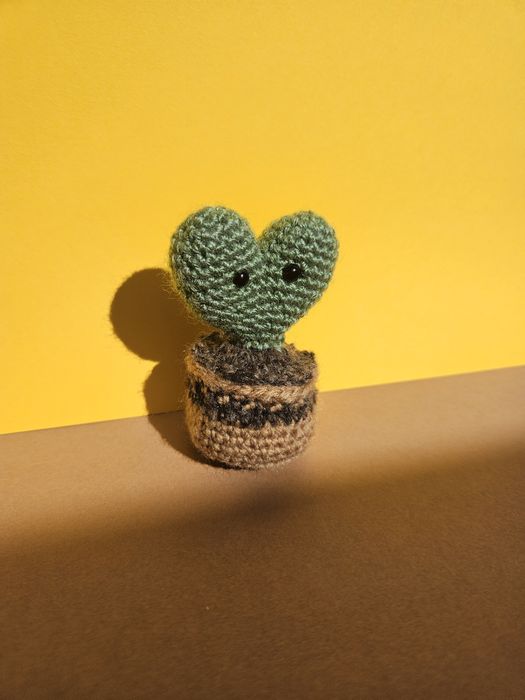 Cactus inimioara croșetat