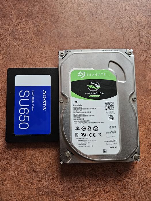 Kit stocare SSD 240GB + HDD 1TB