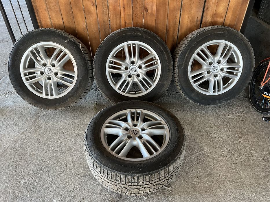 Диски с Шинами на Porsche Cayenne R18 (255/55-18). Порше Каен.