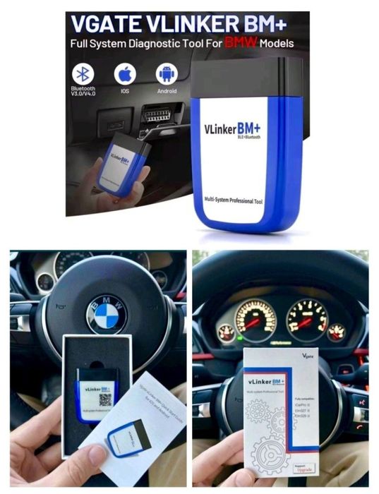 VLinker BMW - Regenerare DPF Activare Baterie etc E, F, G, I