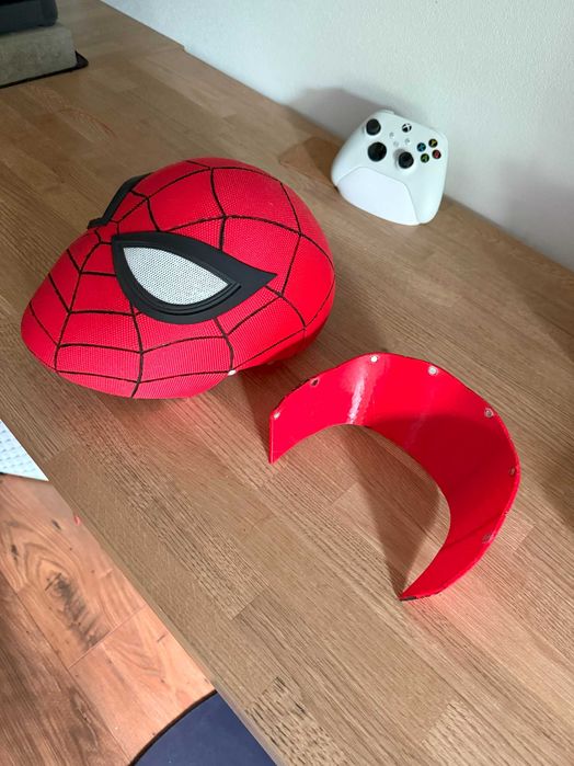 Mască Spiderman 3D Print – cu Magneți, Detalii Realiste