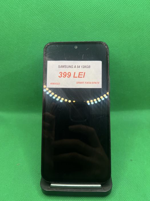 Samsung A54, 128GB, Lazar Amanet Crangasi, spart fata/spate, 40893