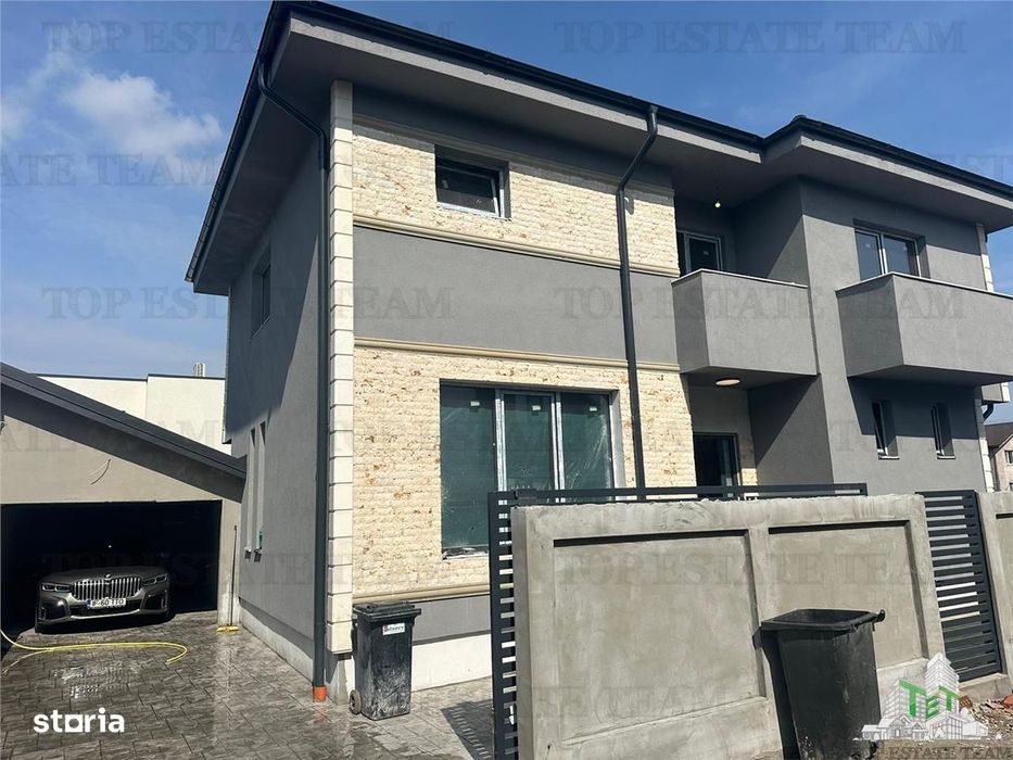 Vila cocheta, moderna, cu 4 camere si curte generoasa, toate utilitati