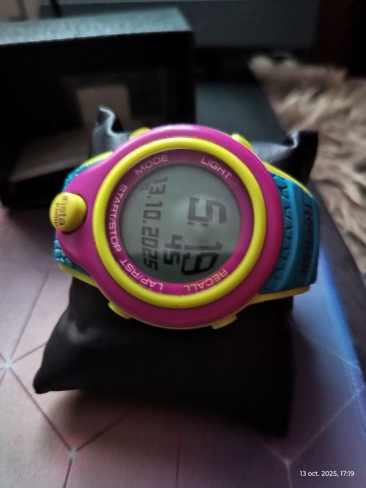 Ceas Reebok Pump Instapump Digital Chrono Watch Blue Green and Fuschi