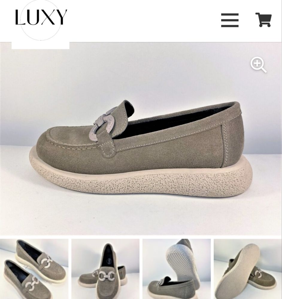 Дамски обувки - мокасини LUXY
