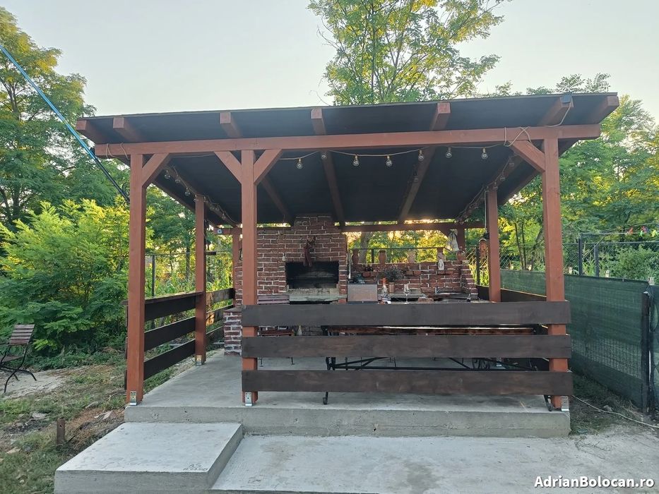 Vând foișoare si terase din lemn în toată România