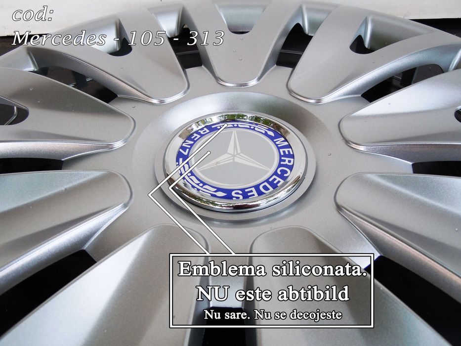 Capace roti 15 Mercedes - Livrare cu verificare