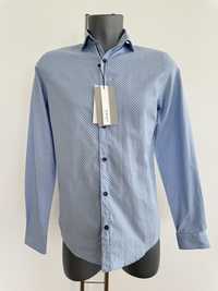 Мъжка синя риза Zara размер S