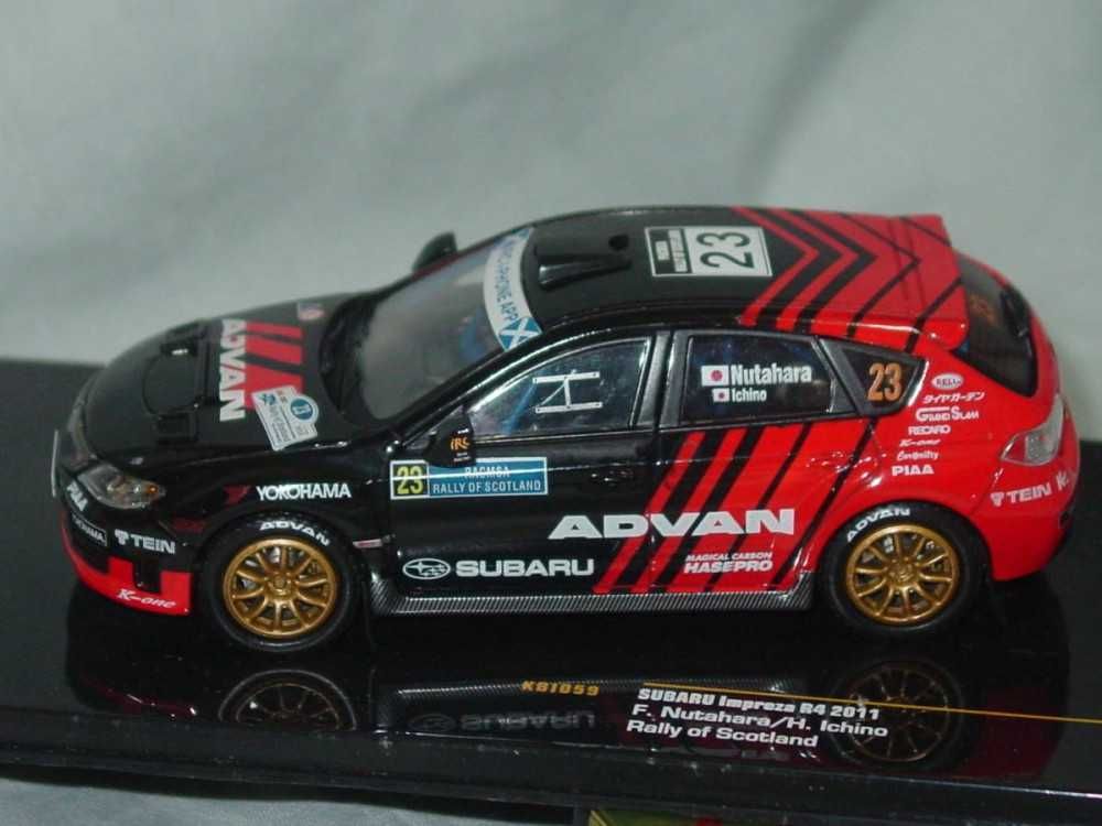 Macheta Subaru Impreza R4 Advan #23 IXO 1:43