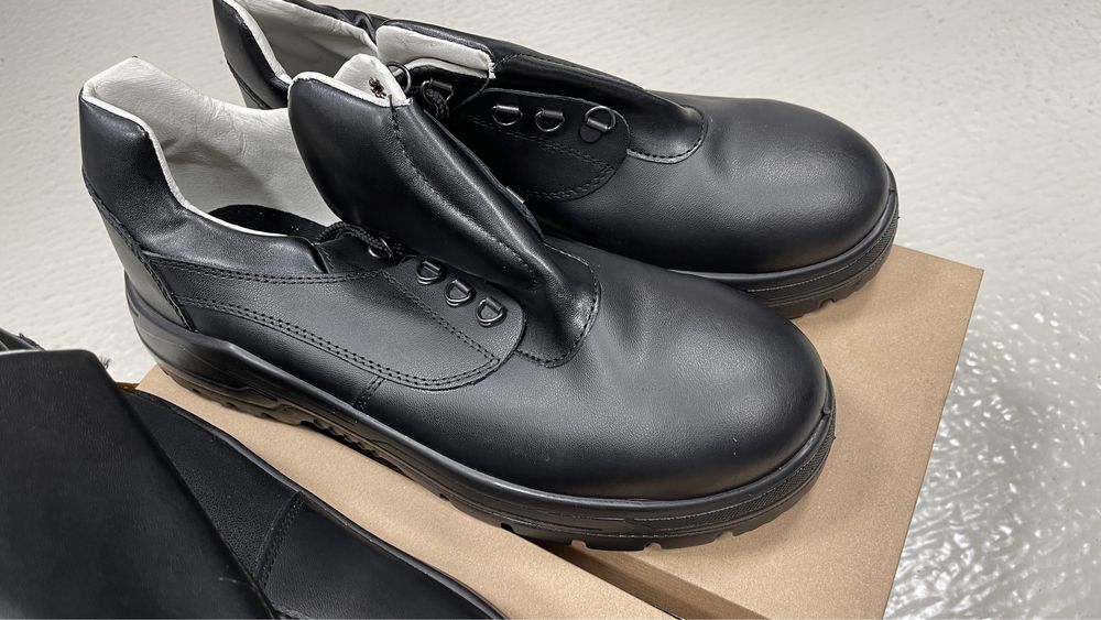 Pantofi Bocanci Nr. 41 43 Lenox Piele Santier Bot Intarit Protectie