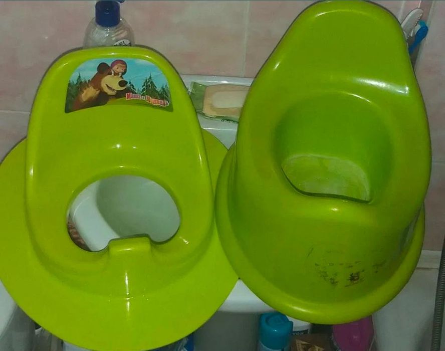 Горшок детский и сидушка на унитаз