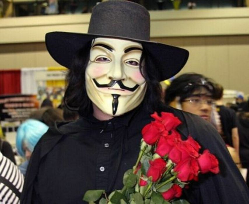 Masca Anonymous Vendetta Noi ambalate!