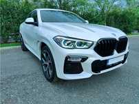 BMW X6 BMW X6 40i M-Pachet | 3.0 Benzina | 2021 | 74.000 km reali | Alb perla