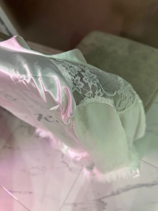 Сатенен халат булка